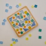 sous verre mosaique